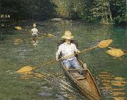 Gustave Caillebotte Racing boat Germany oil painting artist